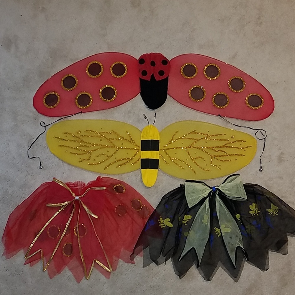 2 Cute Bug Costumes